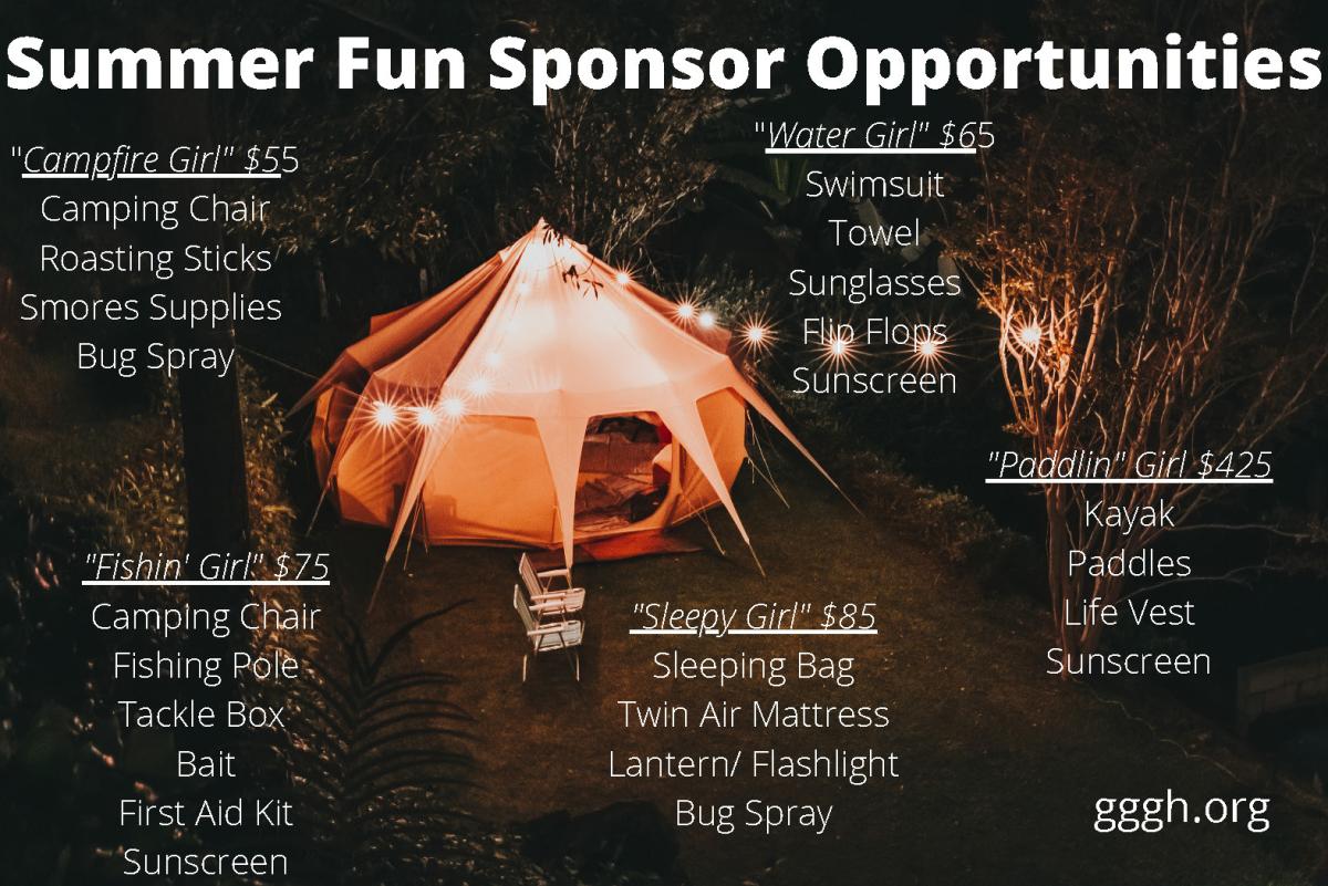 Summer Fun Sponsor Opportunities